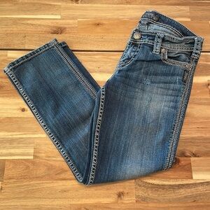 Silver Jeans Twisted Capri size 27